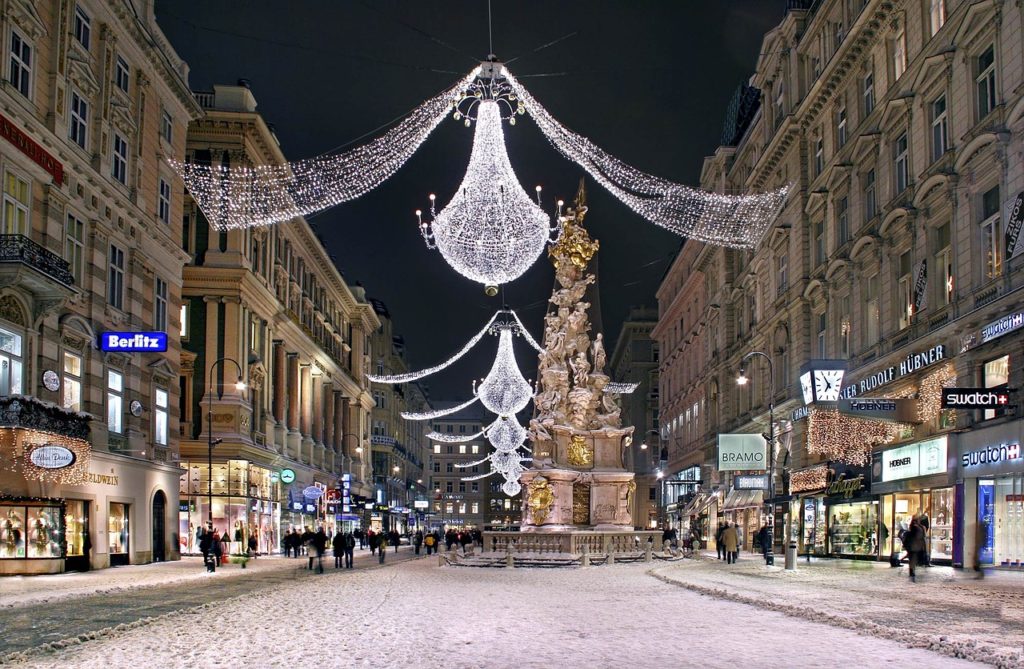 Julmarknad i Wien